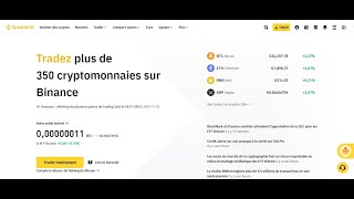 Comment trouver son adresse de portefeuille USDT sur Binance   Gagner des BTC gratuits [upl. by Der87]