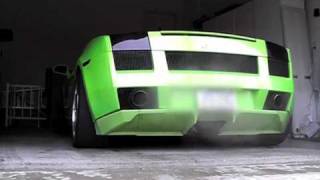 Lamborghini Gallardo Revving LOUD startup [upl. by Drawde]