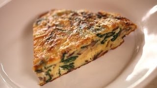 Spinach Mushroom Frittata [upl. by Nim]