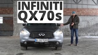 Infiniti QX70s 30 V6 238 KM 2015  test AutoCentrumpl 178 [upl. by Aisilef338]