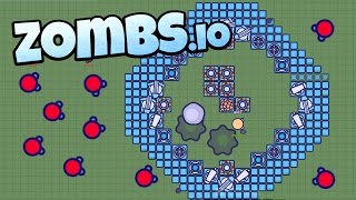 Zombsio  The Epic Diamond Tier Base  Top of the Leaderboard  Zombsio Gameplay  Top Player [upl. by Euqininod]