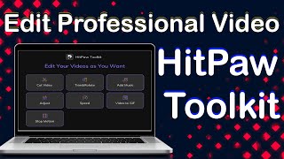 How To Edit Professional Video With HitPaw AnyInformation984 [upl. by Eyde489]