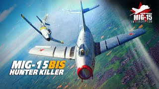 American F86 Sabre Vs Soviet Mig15 BIS Dogfight  Korean War  Digital Combat Simulator  DCS [upl. by Godderd887]