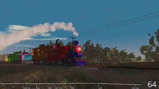 TRAINZ RAILROAD SIMULATOR  CASEY JR AND DARK RIDE  BAIRNSDALE TO ORBOST LINE [upl. by Atiseret866]