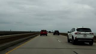 Lake Pontchartrain Causeway northbound [upl. by Neleb369]