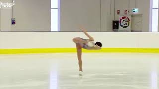 Seoyoung Kim SP Lombardia Trophy 2024 [upl. by Pelaga176]