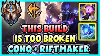 IS TANKY BRUISER RYZE BACK CONQUEROR  RIFTMAKER CHOVY RYZE BUILD [upl. by Neff]