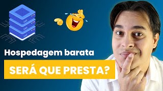 Hospedagem barata que presta Será [upl. by Norrej]