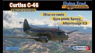 Curtiss C46 presentation cold and dark [upl. by Adnaval]