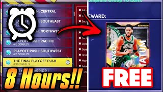 HOW TO EASILY FINISH ALL PLAYOFFS PUSH AGENDAS AND GET THE FREE GALAXY OPAL TATUM IN ONLY 68 HOURS [upl. by Caassi547]