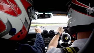 Instructor laps at Croft motor racing circuit in North Yorkshire [upl. by Lud]