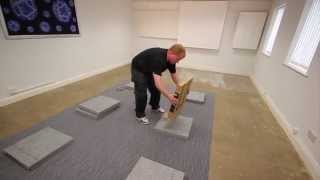 Forbo Flooring Systems  Flotex flocked flooring  Installation video [upl. by Jezabella]