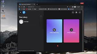 How to upload video story on facebook in desktop or laptop [upl. by Tiffi]