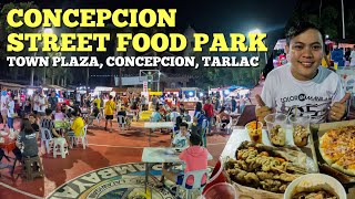 Concepcion Street Food Park  Plazuela Concepcion Tarlac [upl. by Rehptosirhc]