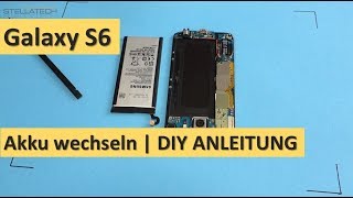 Samsung Galaxy S6 SMG920F Teil 3 Akku wechseln  Tutorial deutsch [upl. by Meeharb337]