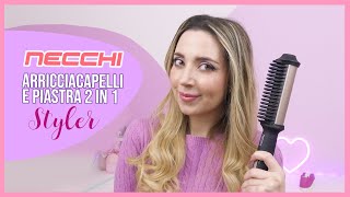 Arricciacapelli 2 in 1 Necchi  Tutorial e Review [upl. by Tletski]