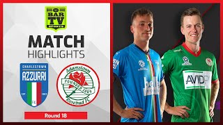 Charlestown Azzurri v Adamstown Rosebud  Round 18 Highlights  NPL Northern NSW Football Mens 2022 [upl. by Gabrielle]