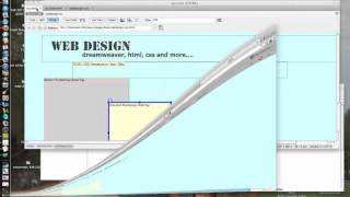 Creating a Transparency in CSS through Dreamweaver [upl. by Ailido]