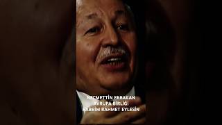 NECMETTİN ERBAKAN AVRUPA BİRLİĞİ RABBİM RAHMET EYLESİN [upl. by Jo]