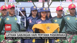 Hari Pertama Latihan Gabungan Paskibraka [upl. by Kernan257]