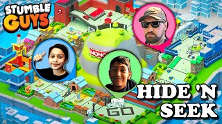 Hide n Seek verstoppertje in Monopoly Rush  Stumble Guys [upl. by Shetrit]