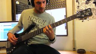 Los Delinquentes  Camino del hoyo Bass cover [upl. by Eniamzaj]