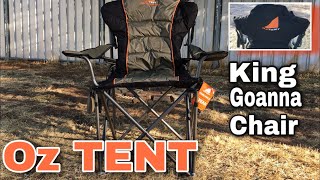 OZ TENT  King Goanna Chair [upl. by Ameg]