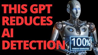 Bypass Any AI Detectors With This GPT I Built 100 Human Score [upl. by Alracal]