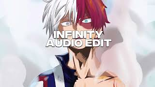 infinity  jaymes young  audio edit [upl. by Amikehs]