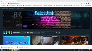 Streamlabs OBS Бесплатная Тема Для Оформления [upl. by Minoru]