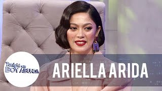 Ariella Arida reacts to the issue between Maxine Medina and Kylie Verzosa  TWBA [upl. by Jona]