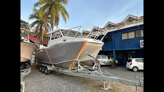 88m Aluminum catamaran fishing boat Hot selling model [upl. by Okechuku141]