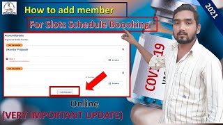 Cowin App  CoWIN App Add member Process in Hindi  how to Add member in CoWIN App Successfully [upl. by Arym]