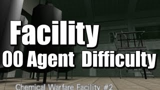 Goldeneye 007 Facility 00 Agent Difficulty Playthrough Nintendo 64 N64 [upl. by Behn]