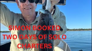 Simon booked two days of solo charters 🎣🦑 [upl. by Zenger]