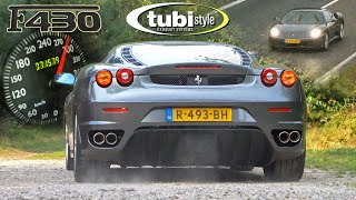 FERRARI F430 6SPEED INSANE TUBI EXHAUST GODLY SOUND amp POV [upl. by Saraann871]