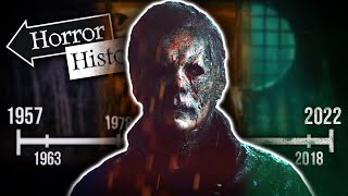 Halloween The Complete History of Michael Myers 40 Year Timeline  Horror History [upl. by Brandenburg]