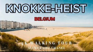 WALK TOUR 🏙️  KNOKKEHEIST BELGIUM 🇧🇪 [upl. by Sukey858]