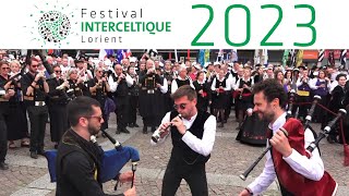 Triomphe des sonneurs 2023  Festival Interceltique de Lorient 2023 [upl. by Eatnahs]