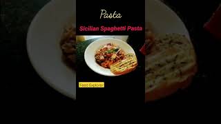 Sicilian Spaghetti Pasta  Pink Sauce pasta 🎥SHORT STORY ©fe [upl. by Tabor]