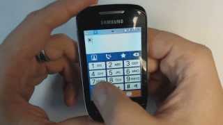 Samsung Corby 2 S3850 factory reset [upl. by Sillert549]