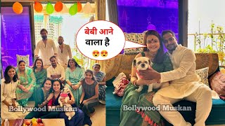 Pregnant Devoleena Bhattacharjee Announced Her First Pregnancy with Husband Shanawaz [upl. by Onoitna]