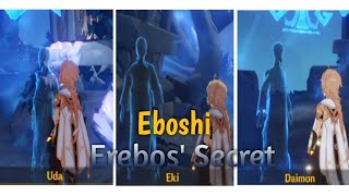 Erebos Secret  Eboshi World Quests  Genshin Impact [upl. by Tempa]