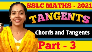 CHORDS amp TANGENTSLINE AND CIRCLEPART 3SSLC MATHS CHAPTER 710TH STATE MATHS CLASS IN MALAYALAM [upl. by Jarlath]