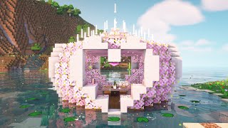 Lugar Romántico 💖 Para San Valentín en Minecraft  Tutorial [upl. by Idihc]