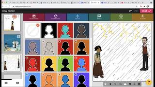 Pixton and Canva comic strip tutorial [upl. by Fried]