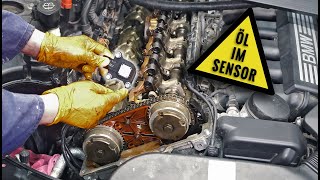 BMW Krankheit Exzenterwellensensor bei ValvetronicMotoren  Symptome und Reparatur N52 N53 [upl. by Adnaw]