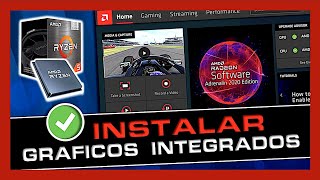 ✅ Cómo INSTALAR Drivers AMD  GRAFICOS INTEGRADOS ✅ RYZEN 5 5600G  5700G  3400G  3200G  2400G [upl. by Itin517]