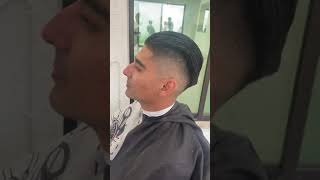 Tutorial rápido fad alto en V 🔥🔥🔥🔥barber barberia barbershop haircut barbera video fade vide [upl. by Clara]