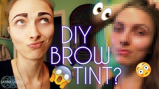 DIY Brow Tint  Refectocil Light Brown [upl. by Betsey909]